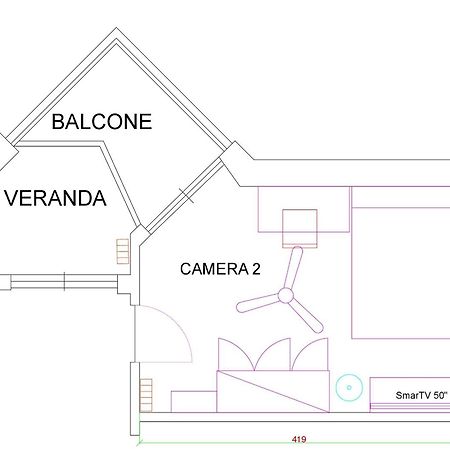 Bed and breakfast Panorama Lecce Chambre photo